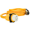 Camco 50 Amp Power Grip Marine Extension Cord - 50 M-Locking/F-Locking Adapter