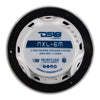 DS18 New Edition HYDRO 6.5" 2-Way Marine Speakers w/RGB LED Lighting 300W - White