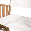 Whitecap Directors Chair II w/Sail Cloth Seating - Teak