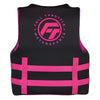 Full Throttle Youth Rapid-Dry Life Jacket - Pink/Black