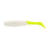 Berkley Gulp! Paddleshad - 4" - Pearl White/Chartreuse