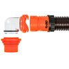 Camco RhinoFLEX 20 Sewer Hose Kit w/4 In 1 Elbow Caps