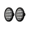 HEISE 7" LED Light w/Black Face  Partial Halo - 21 LED