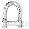 Wichard Self-Locking D Shackle - 12mm Diameter - 15/32"