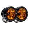 RIGID Industries 360 Series 4" Spot w/Amber Pro Lens - Pair