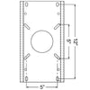 Springfield Trac-Lock Swivel/Slide Non-Locking Mount f/2-7/8" Post