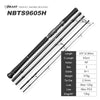 Noeby Beast Travel Shore Jigging Rod 5PC 2.7m 2.9m Lure 80g 120g MH H