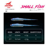 FISHANT Real Shad  2.5inch/3.1inch 7/9Pcs