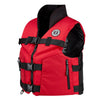 Mustang Accel 100 Foam Fishing Vest - Medium - Red-Black