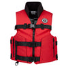 Mustang Accel 100 Foam Fishing Vest - Medium - Red-Black