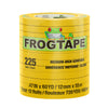 FrogTape CP 225 Medium-High Adhesion Masking Tape - 12MM x 55M x 12-Pack - Gold - Rated for 225°F