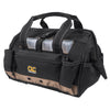 CLC 1533 Tool Bag w/Top-Side Plastic Parts Tray - 12"