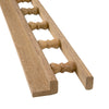 Whitecap Teak L-Type Pin Rail - 5'