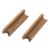 Whitecap Teak Rectangular Drawer Knob - 2-3/4"L - 2 Pack