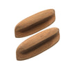 Whitecap Teak Oval Drawer Pull - 4"L - 2 Pack