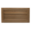 Whitecap Teak Louvered Insert - 9-3/8" x 18" x 3/4"