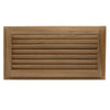 Whitecap Teak Louvered Insert - 9-3/8" x 18" x 3/4"