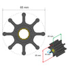 Albin Group Premium Impeller Kit 65 x 16 x 50mm - 8 Blade - Spline Insert