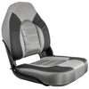 Springfield Skipper Premium HB Folding Seat - Charcoal/Grey