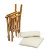 Whitecap Director's Chair II w/Cream Cushion - Teak