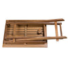 Whitecap Folding Slat Table - Teak