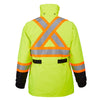 Mustang Classic Flotation Coat - Fluorescent Yellow/Green/Black - Small