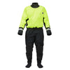 Mustang MSD576 Water Rescue Dry Suit - Fluorescent Yellow Green-Black - Large