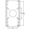 Springfield Trac-Lock Swivel/Slide Non-Locking Mount f/2-3/8" Post