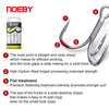 Noeby 4/5Pcs 3X Strong Treble Hooks 1 2 4 6 8 10#