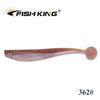 FISH KING Paddle Shad 90mm/120mm/160mm 4-10Pcs