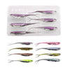 Soft Plastic Jerk Shad Lure 7.5cm/1.8g 6Pcs