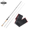 SeaKnight Manta II Carbon Spinning/Casting Rod 1.8m/5.90ft 2PC UL MF 2 Tips