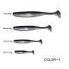 Hexakill T-Tail Shad Bait 5cm/7cm/9cm/12cm 3-34Pcs