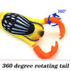 Proleurre 1Pc Double Propeller Flipper Duck Fishing Lure