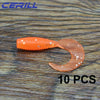 Cerill Soft Plastic Grub 10Pcs/Lot