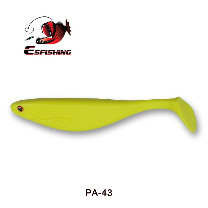 ESFISHING Soft Silicone Bait Scot Shad 175m 42g Large Sea Fishing Tackle  Injected Scent and Salts Pesca Artificial Fishing Lures