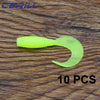 Cerill Soft Plastic Grub 10Pcs/Lot