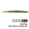 SeaKnight Soft Plastic Worm 6.9g 7.4g 8.5g 6Pieces/Bag