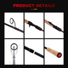 Noeby Leisure K6 Lure Fishing Rod 1.98m/2.13m/2.29m/2.43m Spinning ML M MH