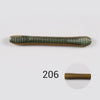 Noeby 6Pcs Fat Stick Worm 11cm 8g