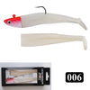 FTK 5g 12g 25g Soft Plastic Minnow with Jig Head 9cm 12cm
