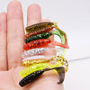 JYJ Soft Plastic Grub Lure & Hook Set 100Pcs/Lot