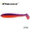 FISH KING Spikey Shad 90mm/4g 5Pcs/Pack