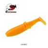 KesFishing Cannibal Shad Soft Bait 3" 4” inch 6/10PCS
