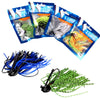 THKFISH 5Pcs 7g /10g/14g Skirted Jig Set