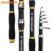 Ghotda 2.1M -3.6M Hard FRP Carbon Fiber Telescopic Fishing Rod