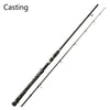 Samolla Lightening 2.1m/2.28m/2.4m 2PC Carbon Spinning/Casting Fishing Rod XH