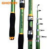 Ghotda 2.1M -3.6M Hard FRP Carbon Fiber Telescopic Fishing Rod