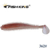 FISH KING Spikey Shad 90mm/4g 5Pcs/Pack