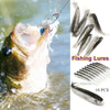 Soft Silicone Minnow Bait 7.5cm/2.2g 10Pcs